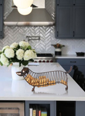 热销款TOOARTS腊肠狗瓶塞罐工艺品摆件创意家居摆件工艺品