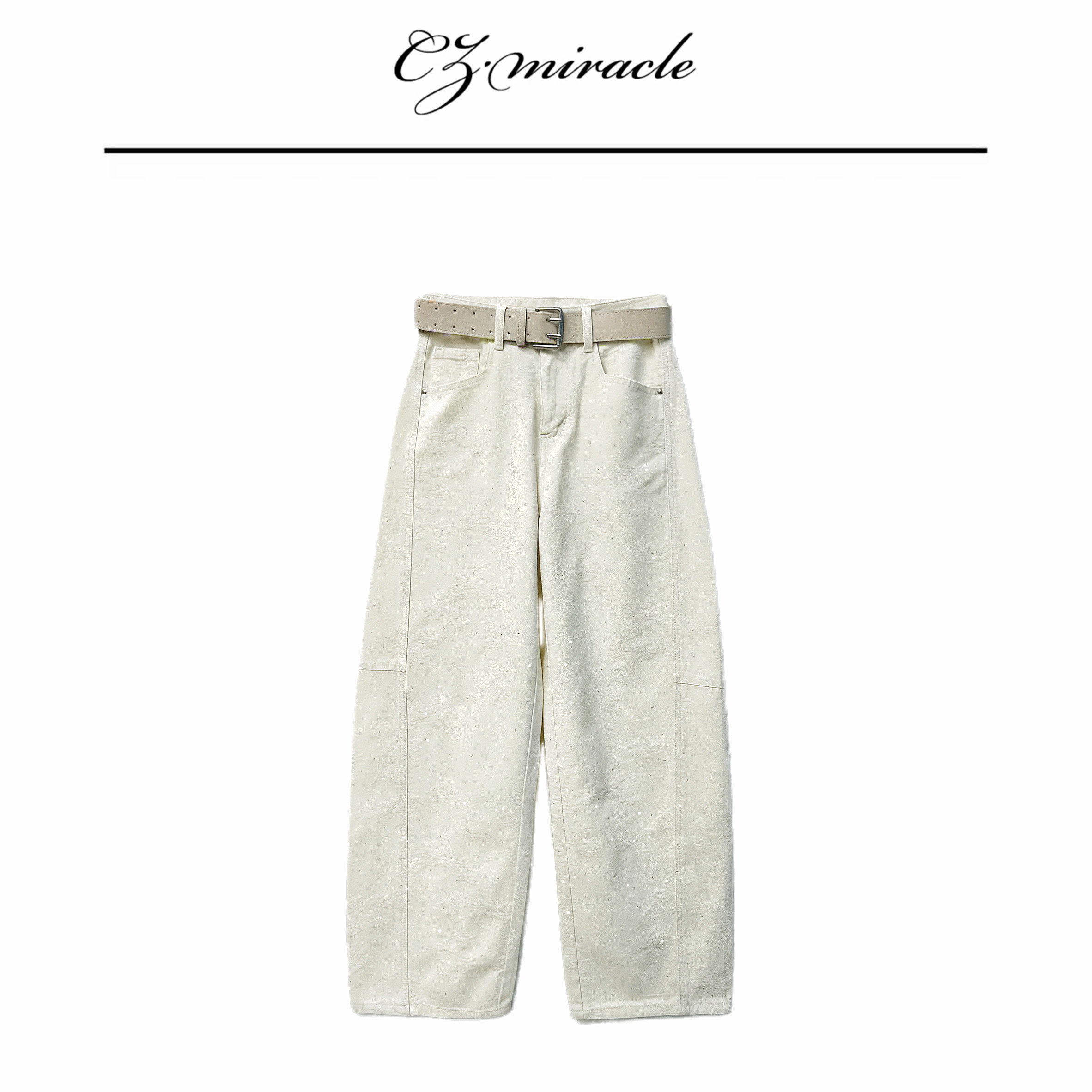 【回头率】&ldquo;进口提花工艺&rdquo;/海岛棉/弯刀裤牛仔裤JZ-4022C