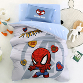 蜘蛛侠幼儿园三件套纯全棉入学床品六件套子母被褥子奥特曼太空