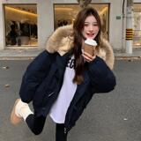 【备货双十二】真貉子毛标90绒羽绒派克服点击高2461-P375K558，女装羽绒服，2B220
