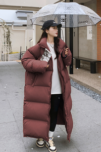 【一直有货】超厚超长脚踝充绒量420克大被子羽绒服2270p310k498图片