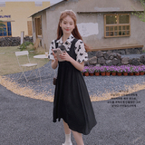 【档口现货】假两件学生连衣裙2235p95k148，女装连衣裙，Mushroom