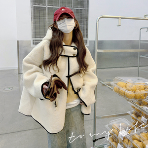 【新款】大货已下小个子皮毛一体外套女2267p175k268