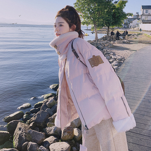 【双11主推新款】羊羔毛90绒羽绒服加厚2408P285K398,女宝古装短发怎么搭配图片