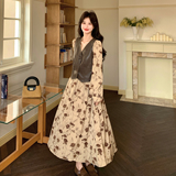 26春新品连衣裙套装出货中88030-P195K318，女装连衣裙，2B220