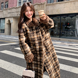 【新款】长款羊羔毛两面穿B220-88020-P255K368，女装毛呢外套，2B220