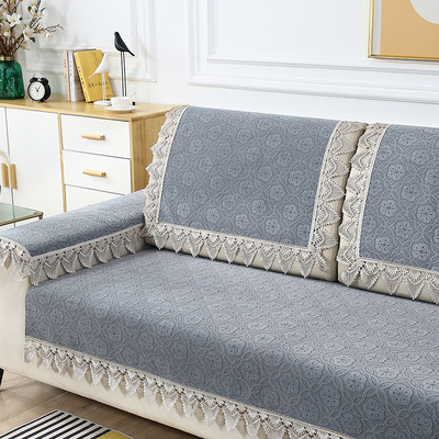 居朵朵雪尼尔防滑沙发巾扶手巾