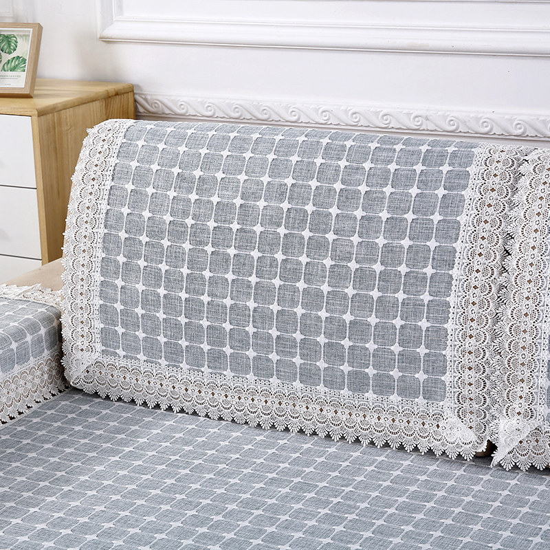 防滑沙发巾沙发靠背巾格子后背盖巾四季通用百搭扶手巾沙发垫套罩,居家布艺,沙发套,淘宝优惠券,粉丝福利购,淘宝优惠卷