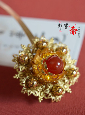 古装汉服仿明代旗袍配饰