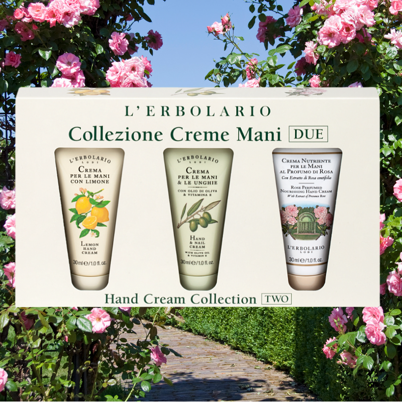 现货意大利蕾莉欧草本护手霜三件套礼盒伴手礼防裂嫩肤滋润不油腻