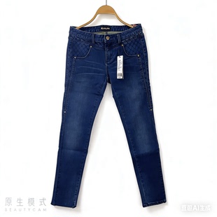衣讯专柜直筒牛仔裤女2026新款九分裤春款窄版小个子薄款烟管裤子