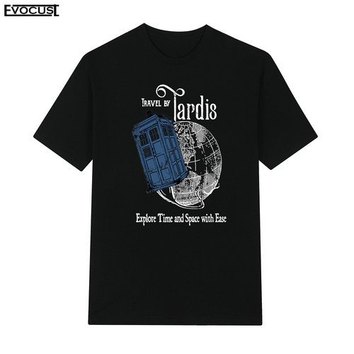 Doctor Who英剧神秘博士 Tardis戴立克欧美科幻电话亭短袖T恤男女