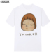 Yoshitomo Nara奈良美智Thinker思想家男女短袖 T恤卡通动漫日系