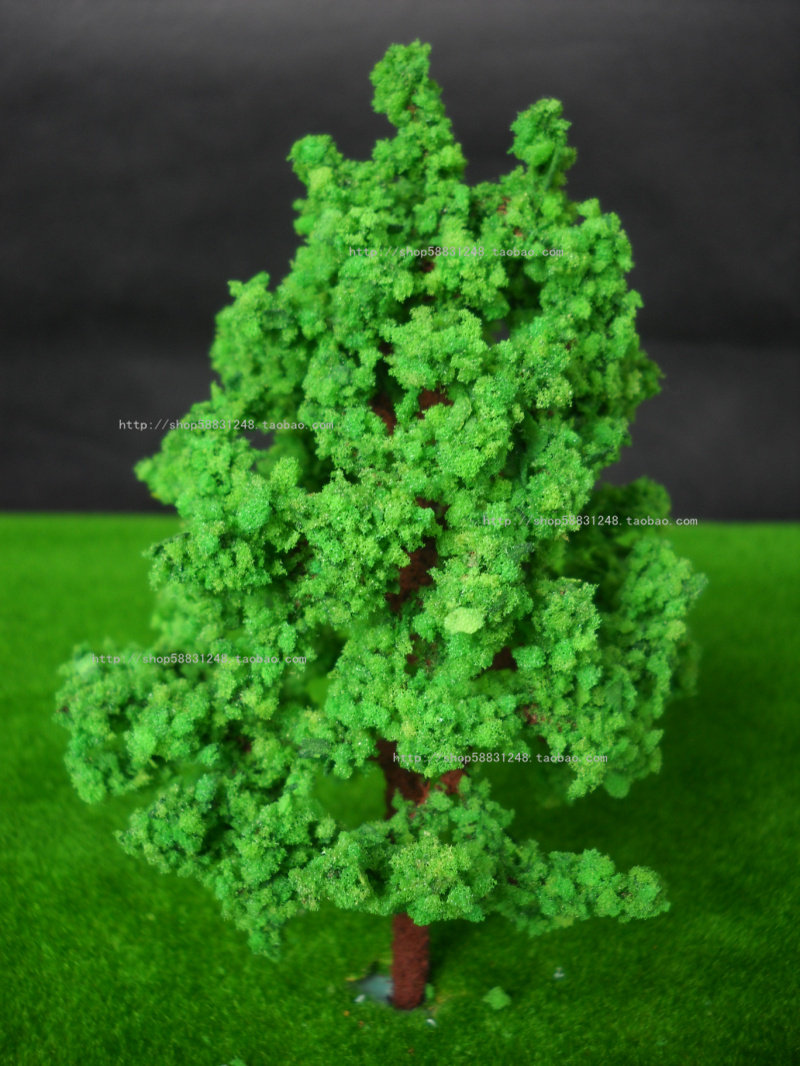 建筑模型制作材料景观手工diy场景铁丝树高15厘米