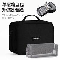 This multi-functional data cable storage bag, notebook charger, mouse, mobile power cord storage box, digital bag, DJI Pocket3/4 full set of headphones, USB flash drive, USB shield, power bank, large capacity thumbnail 8