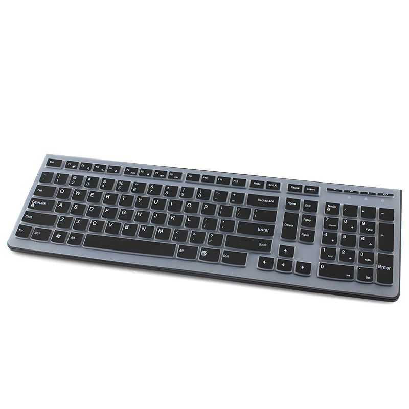 联想键盘膜台式机通用贴膜 台式电脑键盘保护膜 联想一体机键盘膜