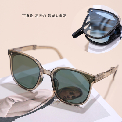 折叠偏光墨镜轻便防紫外线太阳镜