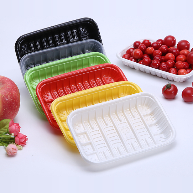 2013透明一次性生鲜托盘超市蔬