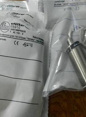 M30接近开关II5842接插件PNP常开电感式传感器金属感应全新现货