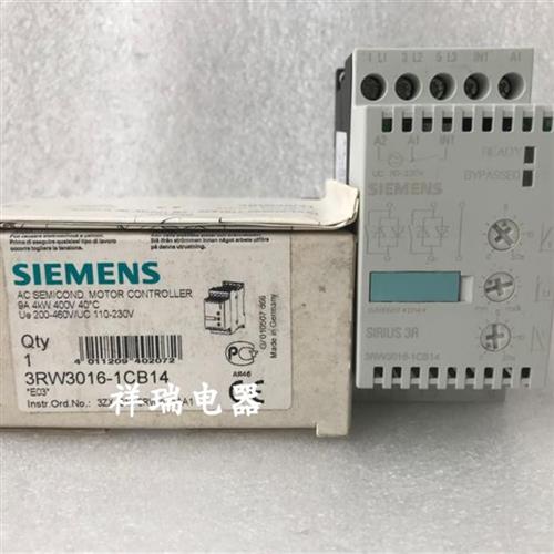 全新原装正品软启动 3RW3016-1CB14 3RW3016-1CB04