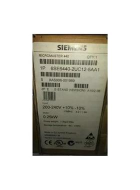 原装6SE6440-2UC12-5AA1MM440变频器0.25KW 220V 无滤波器