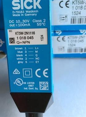 西克SICK色标传感器KT5W-2N1116  2P1116  2P2116 KT5G-2N1111S16