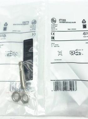 IFM易福门电感式接近开关IFT203 /IFT204直流三线PNP插件式传感器