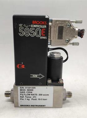 BROOKS布鲁克斯 质量流量计5850E C2H4 200sccm