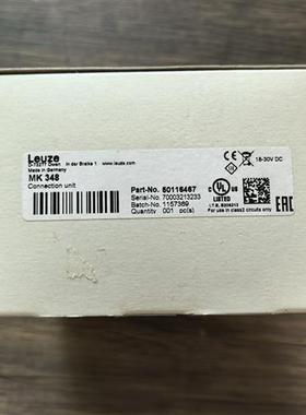 全新原装正品 LEUZE MK 348 传感器连接器 50116467 现货