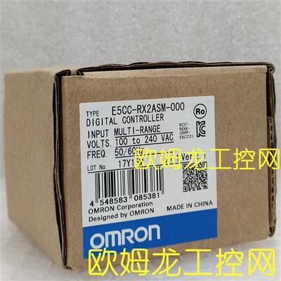 温度控制器E5CC-RX2ASM-000全新原装未拆封现货