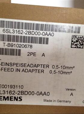 6SL3162-2BD00-0AA0 直流母线电源配接器 全新原装