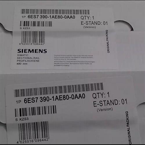 6ES7390-1AE80-0AA0 S7-300PLC安装导轨480mm 6ES7390-1AE80-0AA0