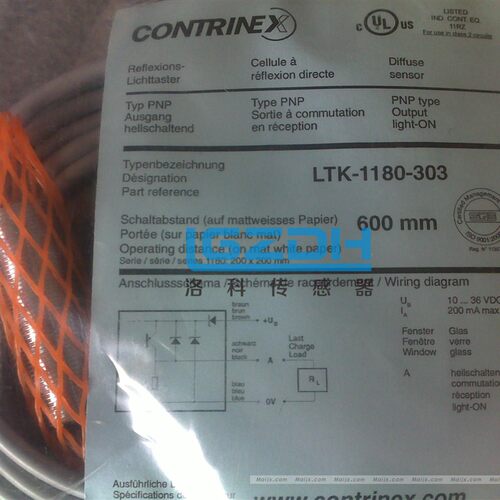 Contrinex科瑞传感器DW-AD-614-M18-120