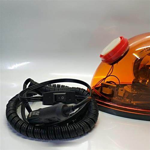 LTD-1201J旋转警示灯 线 汽车吸顶警示灯3芯点烟器线 蜗牛灯 线