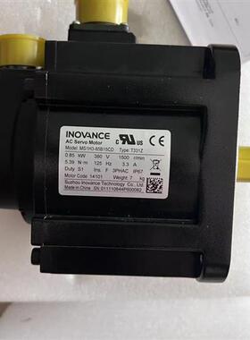 全新 汇川伺服电机850W正品 MS1H3-85B15CD-T331Z/T334Z/A331Z/4Z