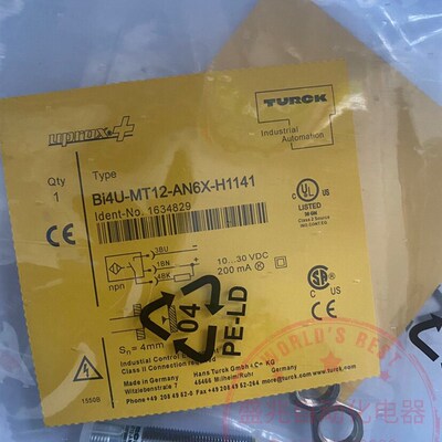 图尔克BI3U BI4U BI6U NI8U-MT12 MT12H-AP6X AN6X-H1141接近开关