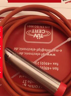 包邮     全新耐高温德国IPF原装传感器接近开关IN181150质保二年