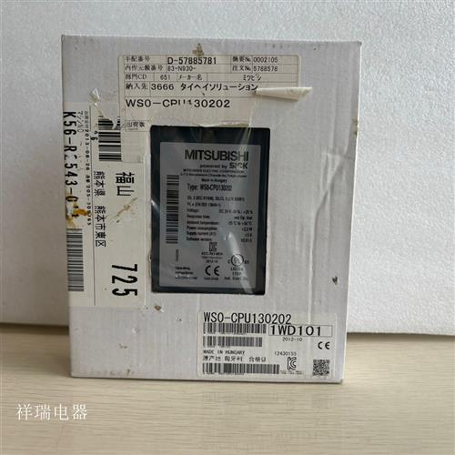 原装进口光幕控制器WSO-CPU130202 WS0-CPU130202