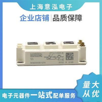 可控硅模块SKM200GB12T4/12V/123D/128D/128DE 二极管 IGBT模块