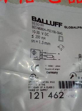 全新BALLUFF巴鲁夫接近开关BES02WH BES M12EG1-PSC60Z-S04G-S11
