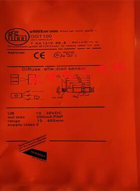 全新IFM易福门传感器 OGT100 0GT100 0GT102 OGT100 现货