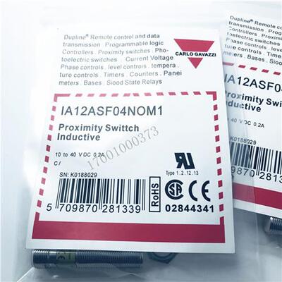 全新接近开关IA12ASF04POM1 IA12ASN04NOM1 IA12DLF02PO传感器24V