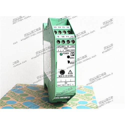 原装菲尼克斯 电流变送器 MCR-S-1-5-UI-DCI -NC 2814715 现货