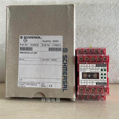 德国原装SCHMERSAL安全继电器SRB-NA-R-C.21-24V
