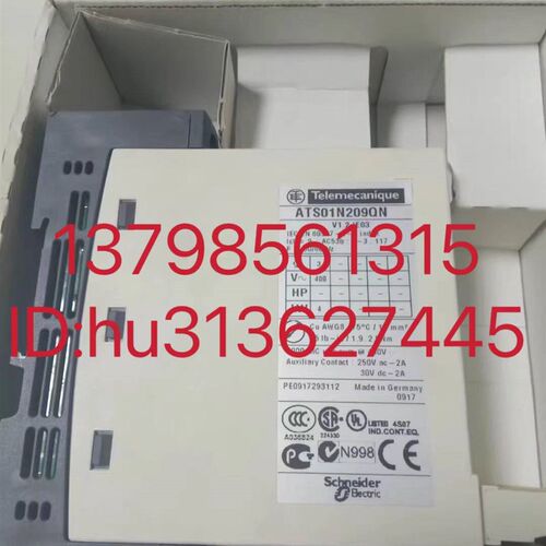 优价Schneider 施耐德软启动器 ATS01N209QN 原装正品