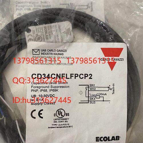 优价瑞士佳乐感测器 CD34CNFLFPCP2 原装现货