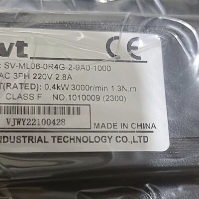全新 英威腾400W伺服电机SV-ML06-0R4G-2-9A0-1000 原装正品