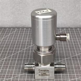 世伟洛克 SS-BNVCR4-C 纯波纹管阀1/4 in 原装正品拆机件