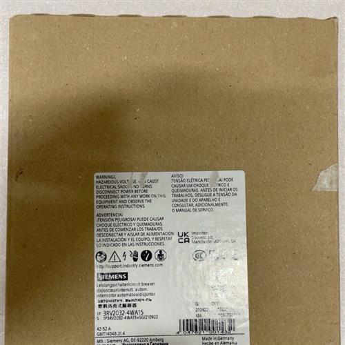 西门子断路器 3RV2032-4WA15