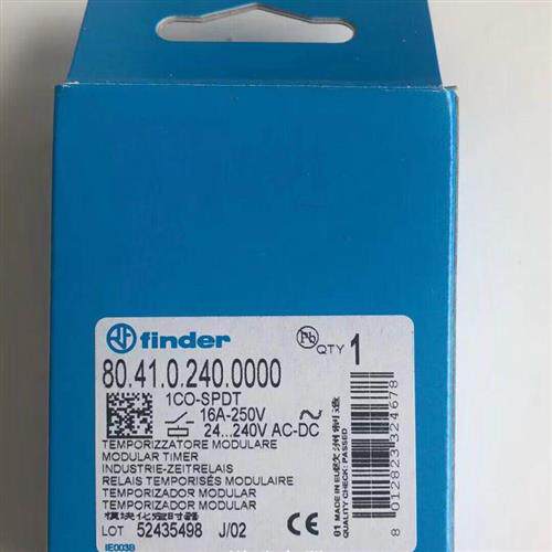 全新原装finder/时间继电器80.41.0.240.0000